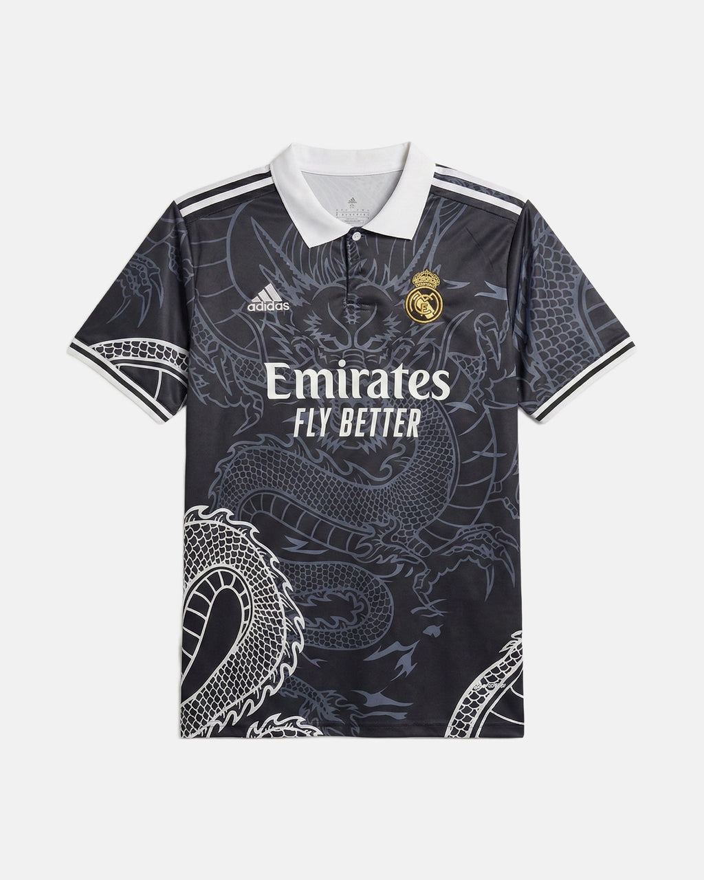 Maillot Real Madrid Dragon Noir